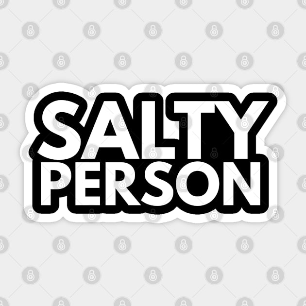 Salty Person Sticker by FromBerlinGift